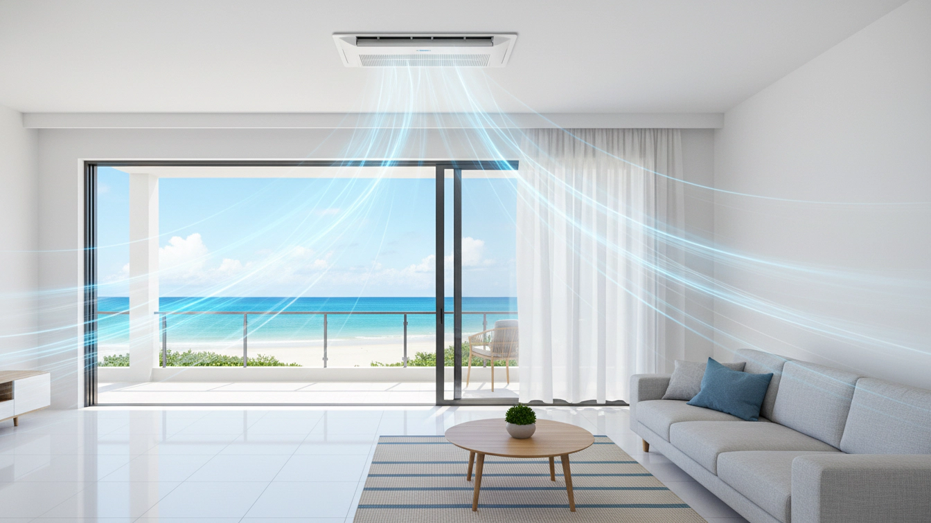 오염된 에어컨 필터